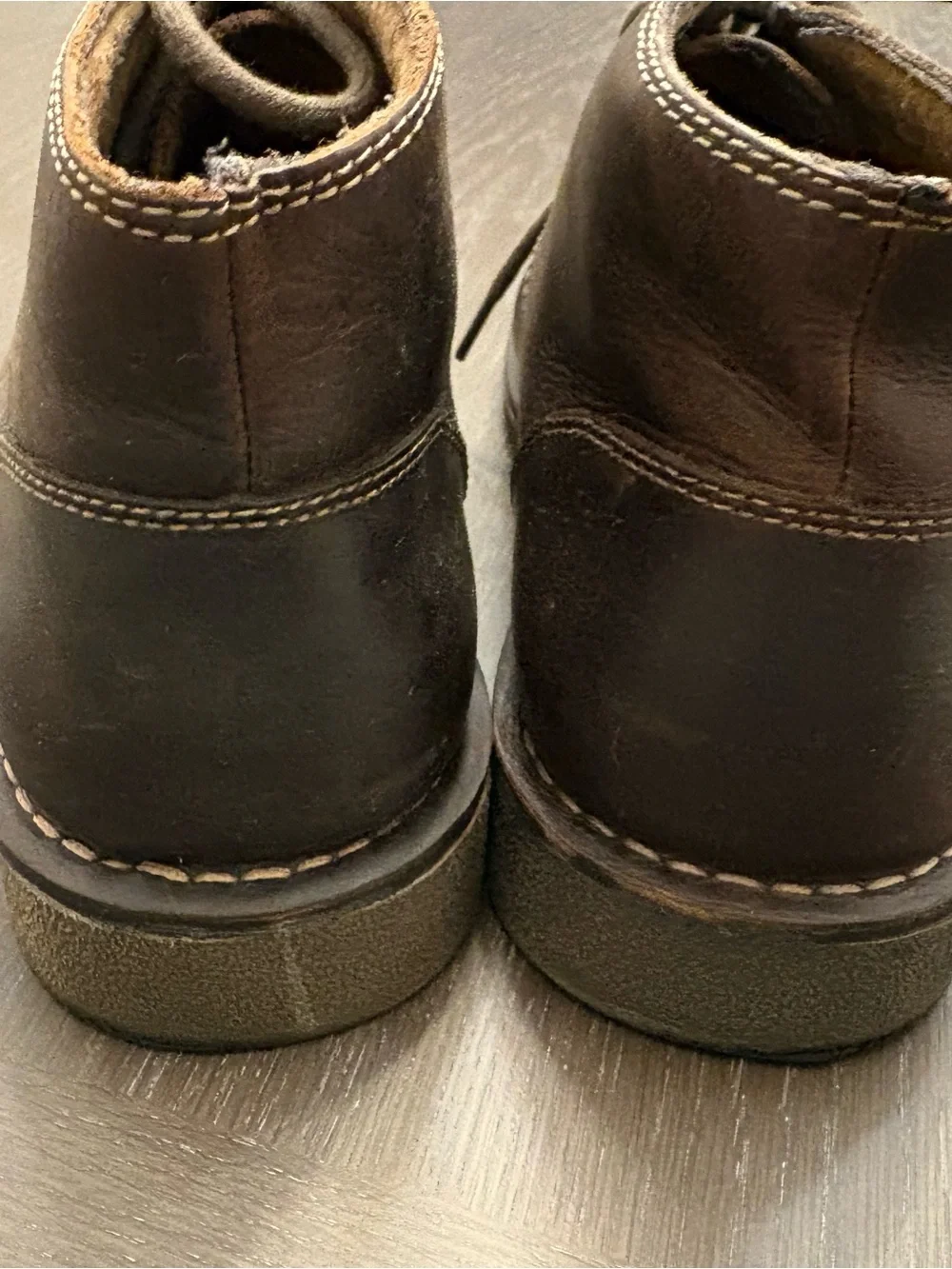 Dockers Tussock Men’s Brown Leather Chukka Boots Size 10